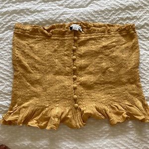 Never worn. Burnt yellow American Eagle tube top